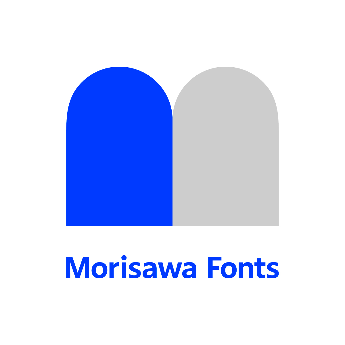 Morisawa Fonts ロゴ3 カラー