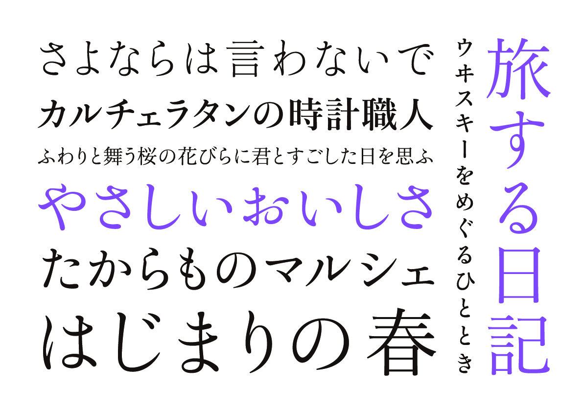 モリサワ新書体 株式会社モリサワ モリサワ新書体 株式会社モリサワ
