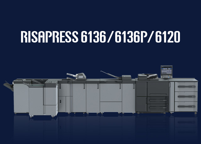 RISAPRESS 6136/6136P/6120 | オンデマンドプリンティングシステム