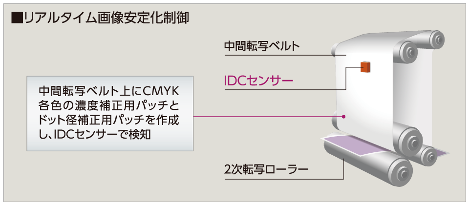 リアルタイム画像安定制御